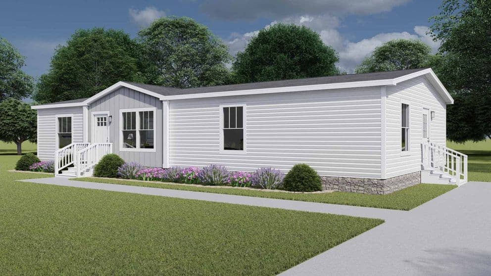 Let it be elevation and exterior home features