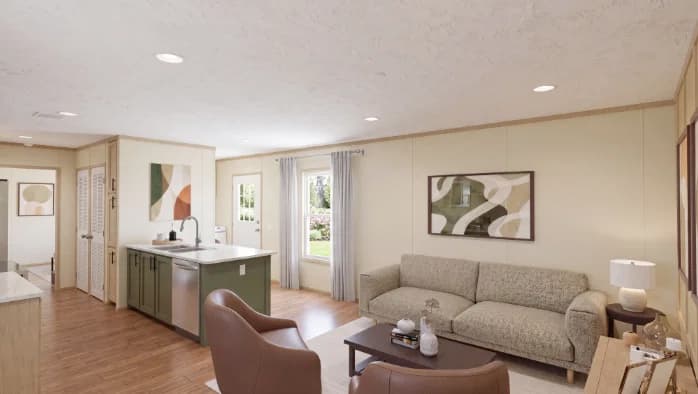 Clark interior home features