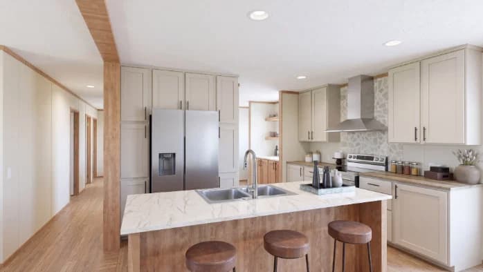 Cook kitchen home features