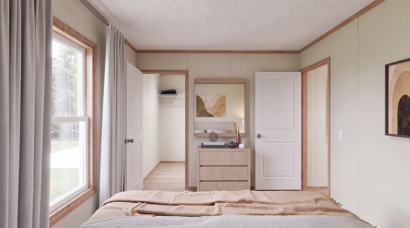 Expedition bedroom home features
