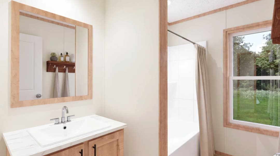 Explorer bathroom home features