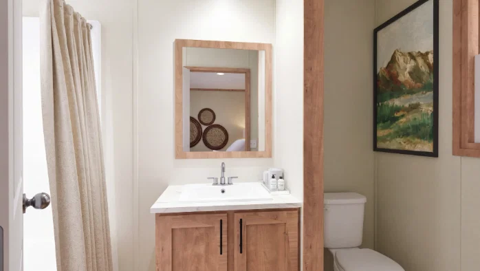 Lewis bathroom home features