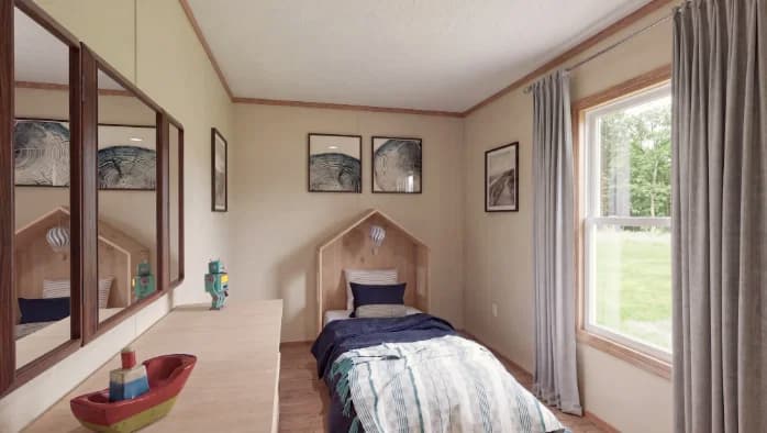 Lewis bedroom home features