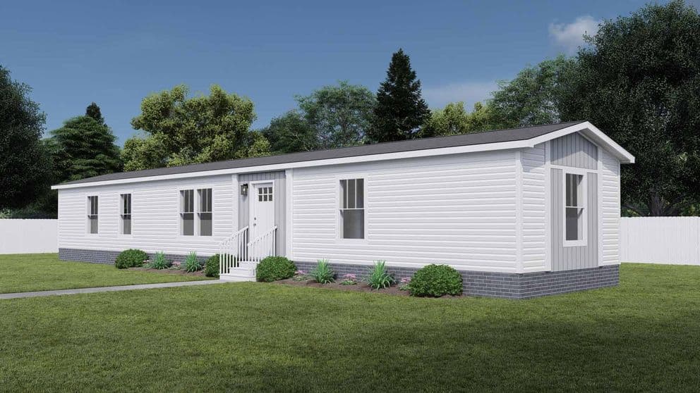 Walk the line elevation and exterior home features