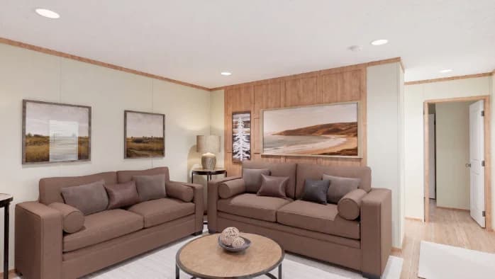Lewis interior home features