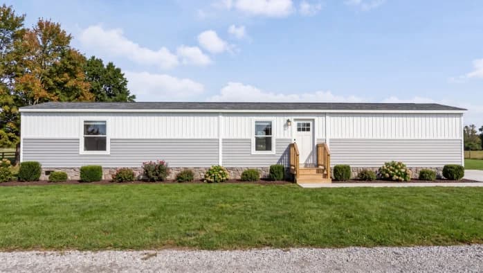 Clark elevation and exterior home features
