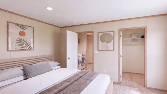 Hudson bedroom home features