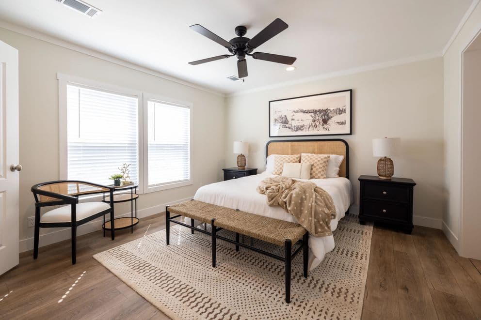 Octave bedroom home features