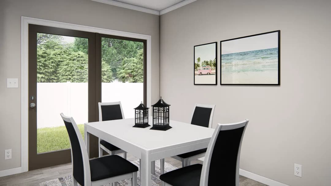 The riviera interior home features